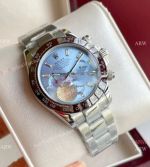 Rolex Daytona Ice Blue w/ Baguette Diamond Markers Watch 42mm